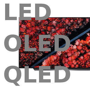 Diferencias entre TV LED, OLED y QLED